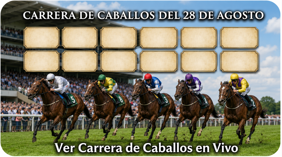 Carrera de Caballos en Vivo